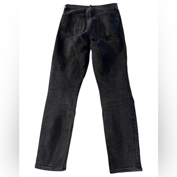 AGOLDE - Nico High Rise Black Wash Skinny Jeans Sz 26 - Picture 3 of 7